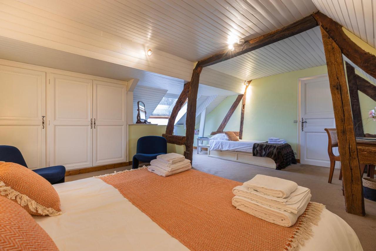 Maison "Jardin Gaillard" Bieville-en-Auge Exteriér fotografie