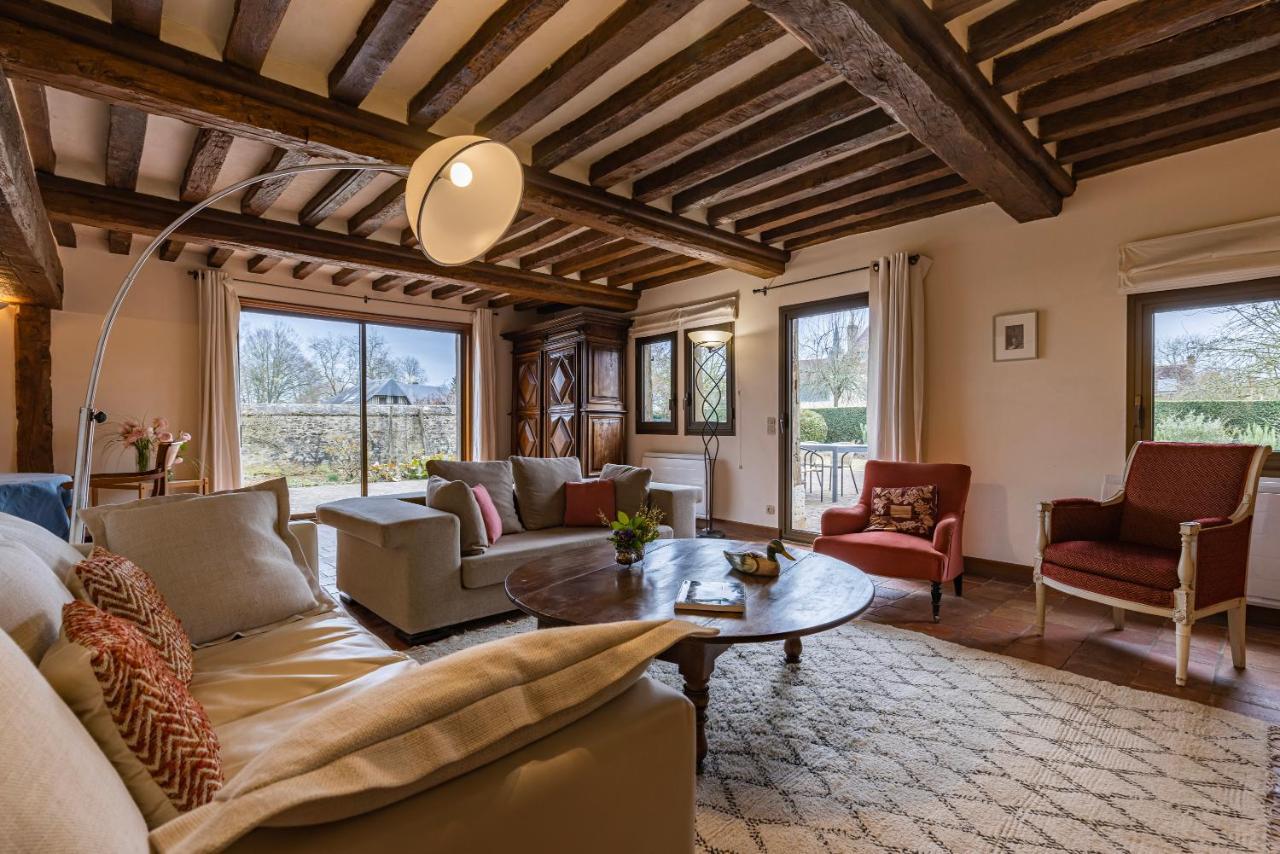 Maison "Jardin Gaillard" Bieville-en-Auge Exteriér fotografie